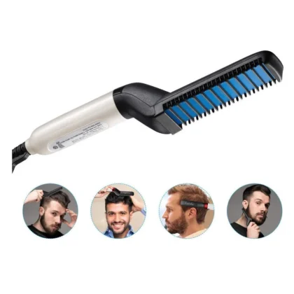 Plancha Cabello Corto Fb168 Peine Barba Pelo Organiza Aliza Hombre